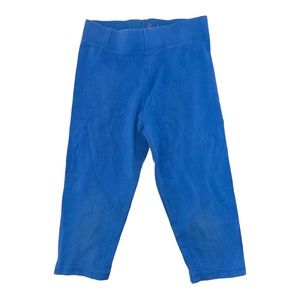Boden girls size 7-8 capri length blue leggings